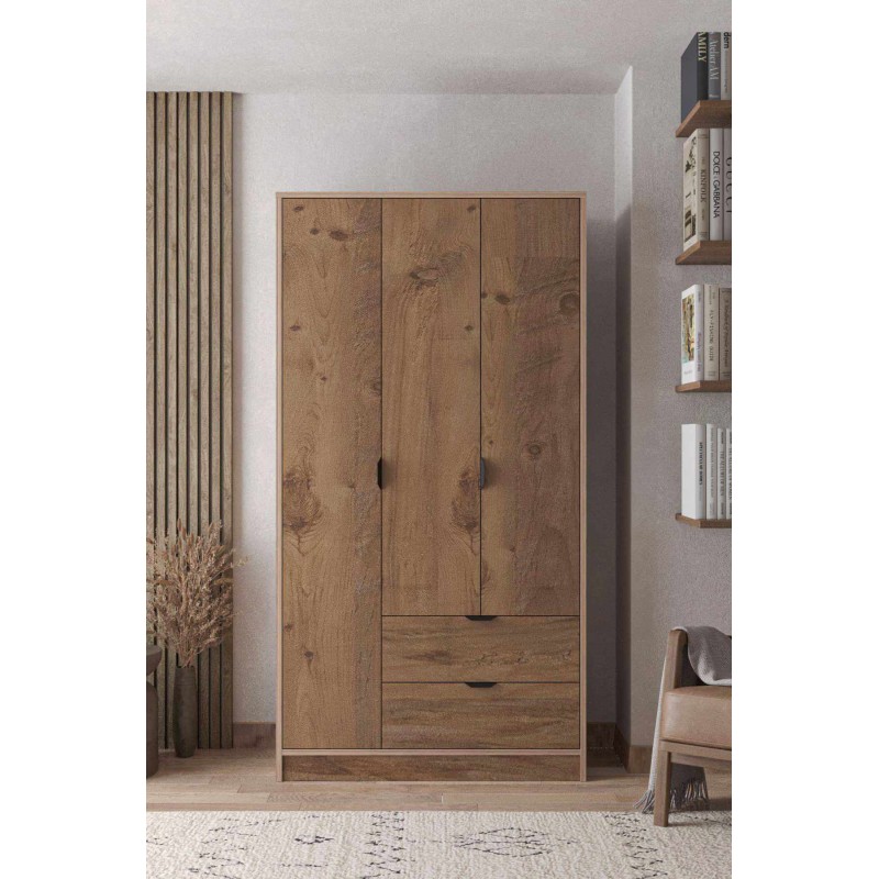 Wardrobe Arden 3 - Atlas Pine Atlas Pine