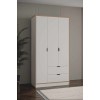 Wardrobe Arden 3 - White White