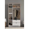 Wardrobe Arden 3 - White White