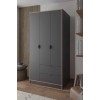 Wardrobe Arden 3 - Anthracite Anthracite
