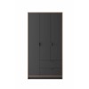 Wardrobe Arden 3 - Anthracite Anthracite