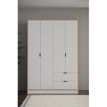 Wardrobe Arden 4 - White White