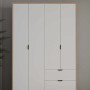 Wardrobe Arden 4 - White White