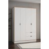 Wardrobe Arden 4 - White White