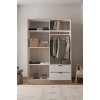 Wardrobe Arden 4 - White White