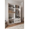 Wardrobe Arden 4 - White White