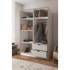 Wardrobe Arden 4 - White White