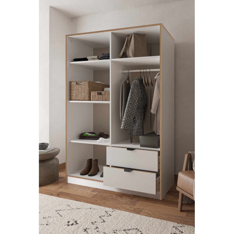 Wardrobe Arden 4 - White White