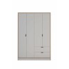 Wardrobe Arden 4 - White White