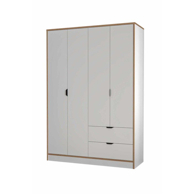 Wardrobe Arden 4 - White White
