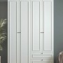 Wardrobe Mira 210 White