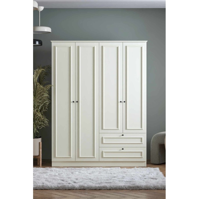 Wardrobe Mira 182 White