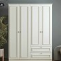 Wardrobe Mira 182 White