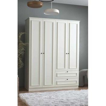 Wardrobe Mira 182 White