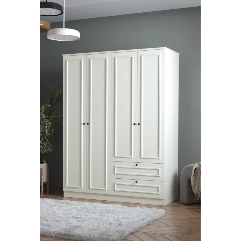 Wardrobe Mira 182 White