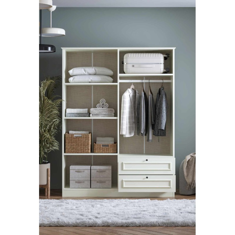 Wardrobe Mira 182 White