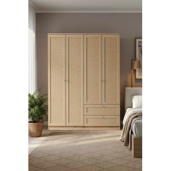 Wardrobe Baru 182 Beige