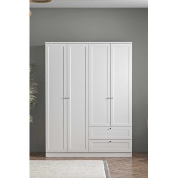 Wardrobe Terra 182 White