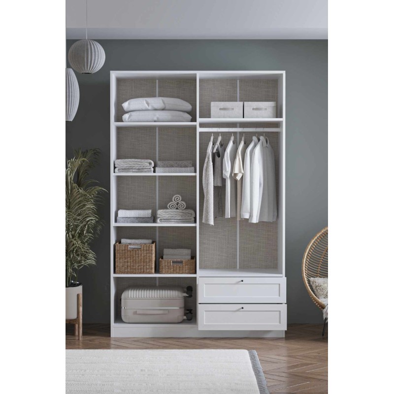 Wardrobe Terra 210 White
