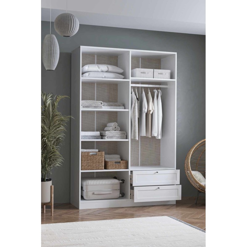 Wardrobe Terra 210 White