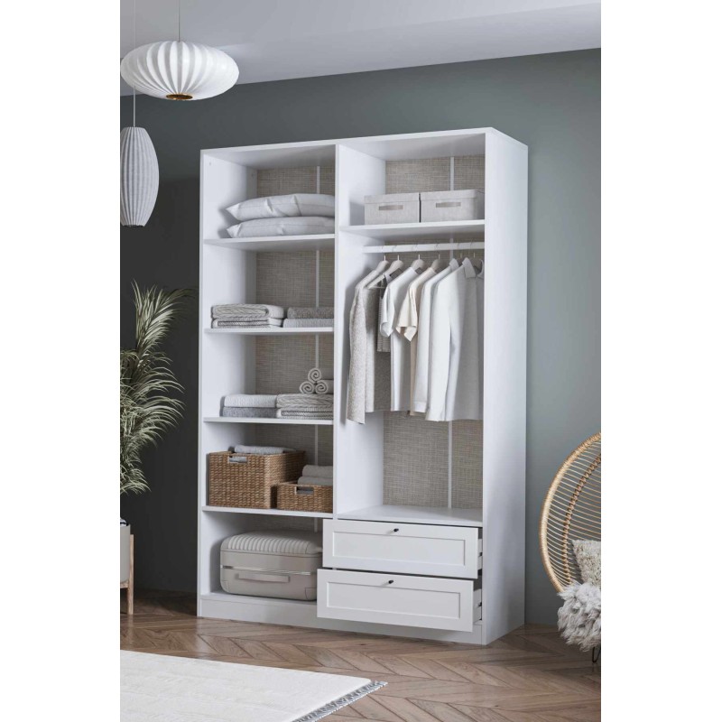 Wardrobe Terra 210 White