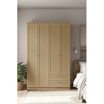 Wardrobe Baru 210 Beige