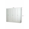 Wardrobe Mira 6 210 - White White
