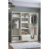Wardrobe Mira 6 210 - White White