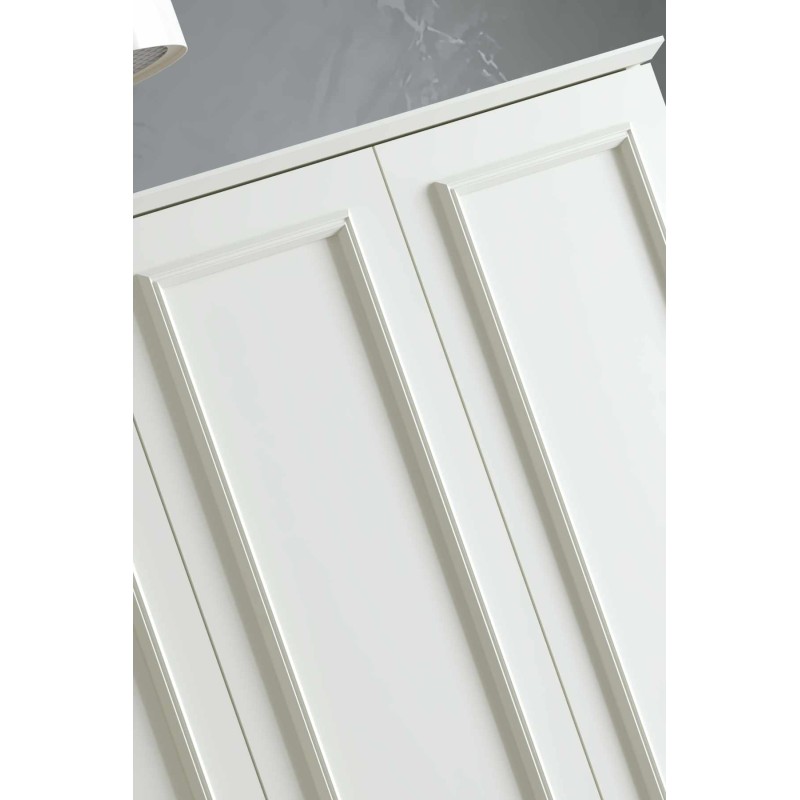 Wardrobe Mira 6 210 - White White