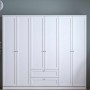 Wardrobe Terra 6 182 - White White