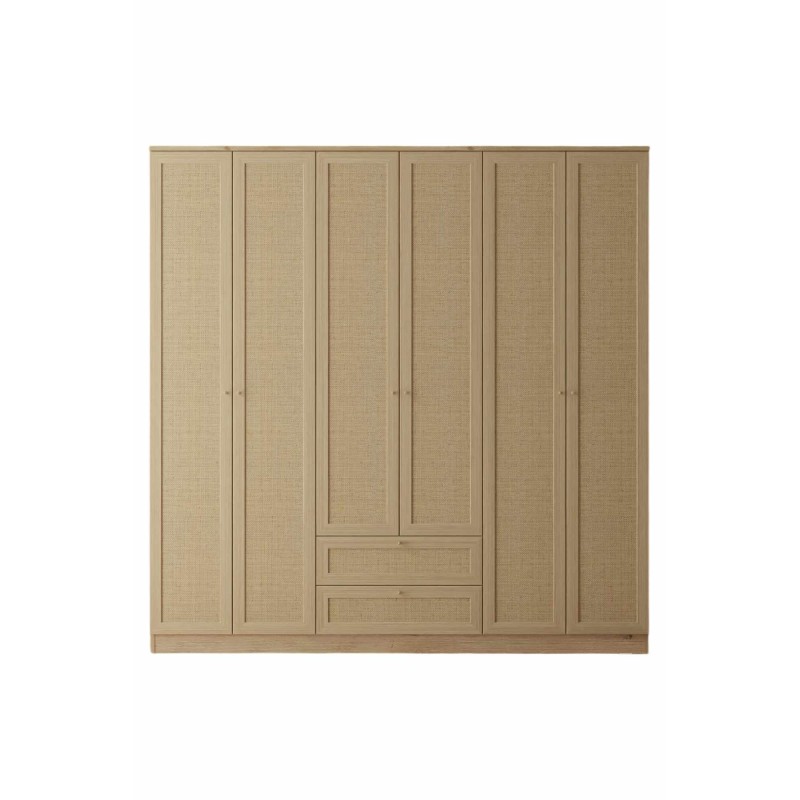 Wardrobe Baru 6 210 - Beige Beige