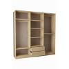 Wardrobe Baru 6 210 - Beige Beige