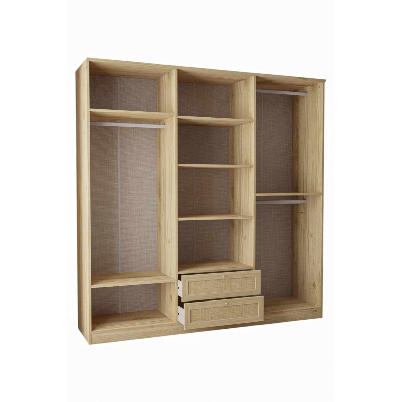 Wardrobe Baru 6 210 - Beige Beige