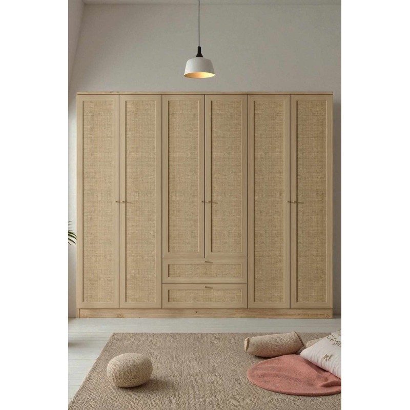 Wardrobe Baru 6 182 - Beige Beige