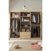 Wardrobe Baru 6 182 - Beige Beige
