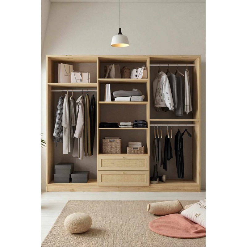 Wardrobe Baru 6 182 - Beige Beige
