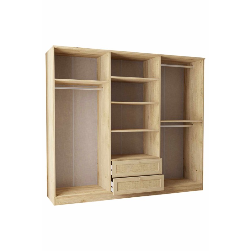 Wardrobe Baru 6 182 - Beige Beige