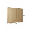 Wardrobe Baru 6 182 - Beige Beige