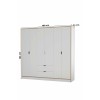 Wardrobe Arden 6 White