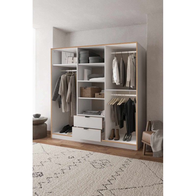 Wardrobe Arden 6 White