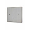 Wardrobe Arden 6 White