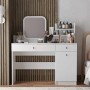 Make-Up Table Harmony 2 Square - White White