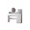 Make-Up Table Harmony 2 Round - White White