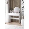 Make-Up Table Harmony Mini Amorphous - White White