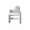 Make-Up Table Harmony Mini Round - White White