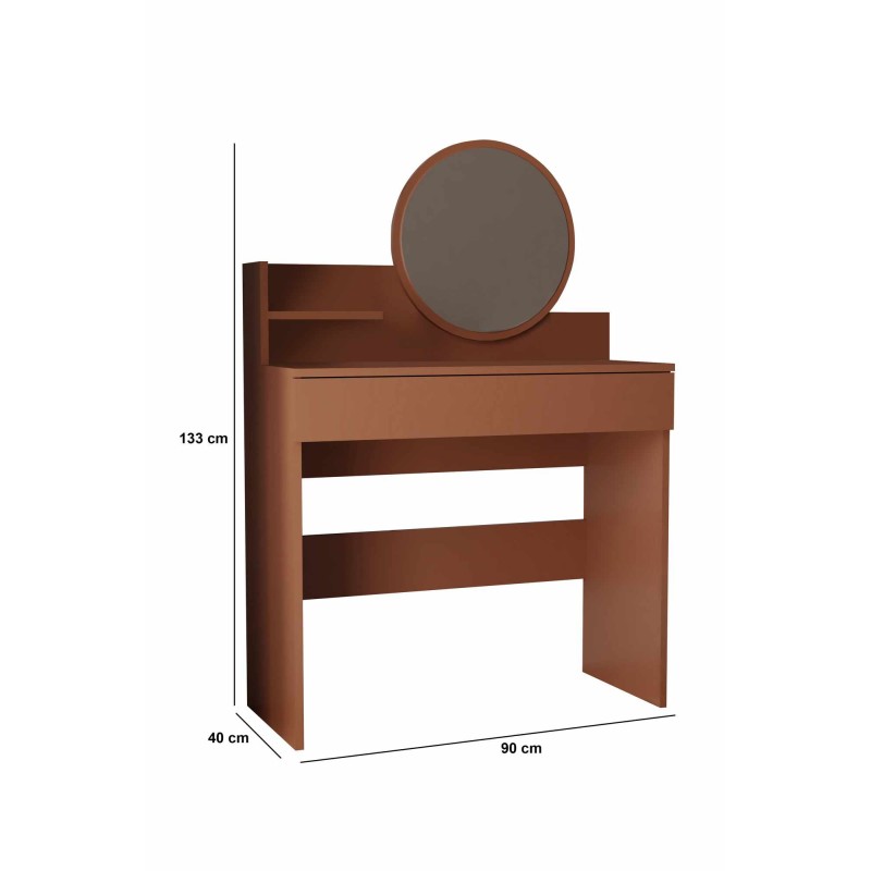 Make-Up Table Harmony Mini Round - Sepia Sepia