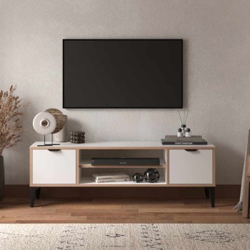 TV Stand Arden - White White