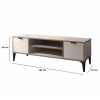 TV Stand Arden - White White