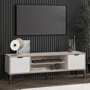 TV Stand Arden - White White