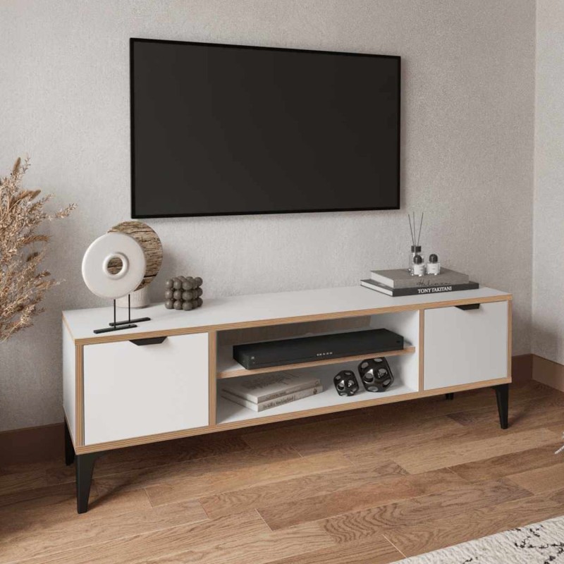 TV Stand Arden - White White